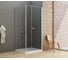 Душевое ограждение NEW TRENDY NEW SOLEO 120x110x195 хром K-0641 2