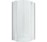 Душевое ограждение NEW TRENDY NEW SOLEO 90x90x195 хром K-0416 1