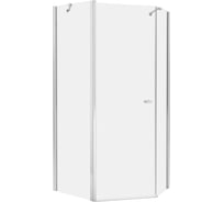 Душевое ограждение NEW TRENDY NEW SOLEO 100x80x195 хром K-0739