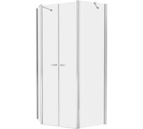 Душевое ограждение NEW TRENDY NEW SOLEO 100x80x195 хром K-0611