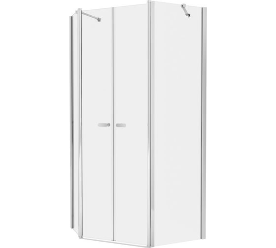 Душевое ограждение NEW TRENDY NEW SOLEO 100x80x195 хром K-0611 1