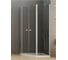 Душевое ограждение NEW TRENDY NEW SOLEO 100x80x195 хром K-0611 2
