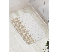 Коврик для ванной JOYARTY "роскошь" противоскользящий, 52x77 см bath_378498