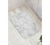 Коврик для ванной JOYARTY "природный мрамор" противоскользящий, 52x77 см bath_41142