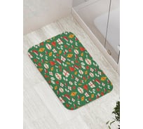 Коврик для ванной JOYARTY "подарки на праздник" противоскользящий, 52x77 см bath_419802