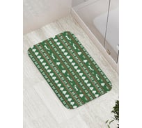 Коврик для ванной JOYARTY "олени в лесу" противоскользящий, 52x77 см bath_419852