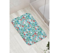 Коврик для ванной JOYARTY "подарки на новый год" противоскользящий, 52x77 см bath_419864