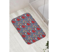Коврик для ванной JOYARTY "мешок подарков" противоскользящий, 52x77 см bath_419878