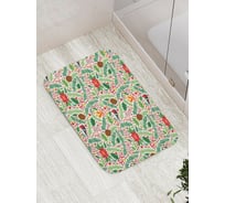 Коврик для ванной JOYARTY "рождественское настроение" противоскользящий, 52x77 см bath_419879