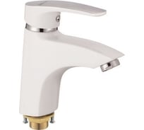 Смеситель для раковины для умывальника в ванной SHEVANIK белый S5001F