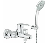 Смеситель для ванны Grohe Eurodisc Cosmopolitan с душевым гарнитуром Euphoria 33395002