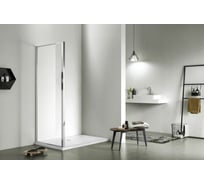 Неподвижная душевая стенка для комбинации с дверью Aquatek AQ NAA 6310-90 900x2000 мм, профиль хром, прозрачное стекло 00000124161