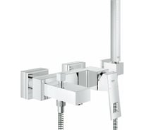 Смеситель для ванны с душевым гарнитуром GROHE 23141000 Eurocube Euphoria Cube 23141000