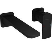 Смеситель для умывальника скрытого монтажа Excellent Keria черный матовый AREX.2014BL