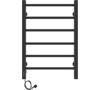 Полотенцесушитель Laris Феличия ЧКЧ П8 400х600 мм, левый тэн, черный 73207596