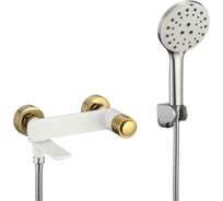 Смеситель для ванны Savol белый/золото S-601831WB 24574