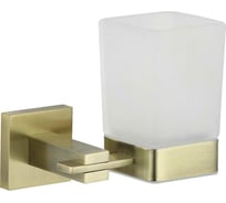 Стакан Savol стеклянный, с настенным держателем S-06558C