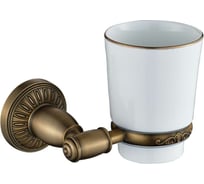 Стакан Savol стеклянный, с настенным держателем S-006658C