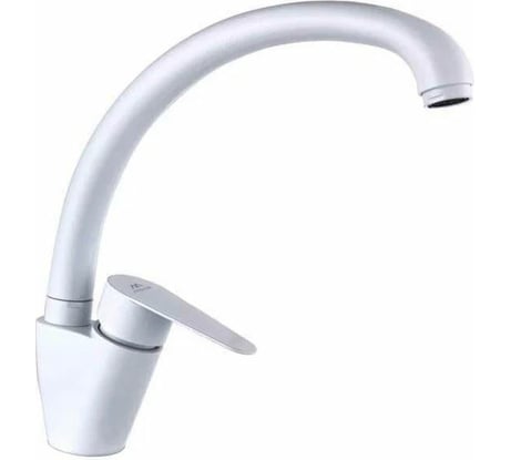 Смеситель для кухни FASHUN с высоким изливом, SUS304, белый, Ф35 A54113-8