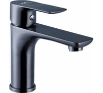 Смеситель для умывальника FASHUN H=154 мм, графит, PVD покрытие, сталь SUS304 картр. D=35 мм A51119-17