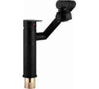 Смеситель для кухни FASHUN латунь, чёрн. A4017-7