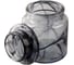 Баночка для ватных дисков Raindrops Shade стекло GL0703CA-CT 2