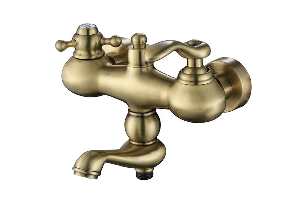 Смеситель для ванны KAISER Logo Bronze картридж диаметром 35 мм 47722-1 ...