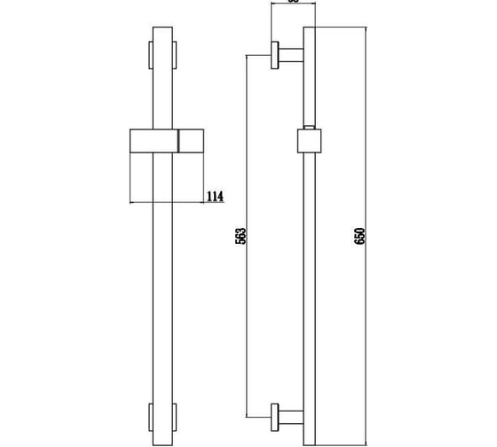 Душевая штанга Fmark FS90466H