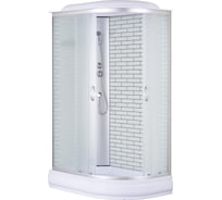 Душевая кабина Loranto 120x80x215 см, поддон, стекло 4 мм, профиль хром cs-66120-20l fw 120 00078794