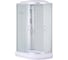 Душевая кабина Loranto 120x80x215 см, поддон, стекло 4 мм, профиль хром cs-66120-20l fw 120 00078794 1