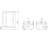 Душевая кабина Loranto 120x80x215 см, поддон, стекло 4 мм, профиль хром cs-66120-20l fw 120 00078794 3