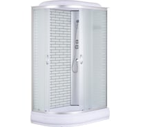 Душевая кабина Loranto 120x80x215 см, поддон, стекло 4 мм, профиль хром cs-66120-20r fw 120 00078795