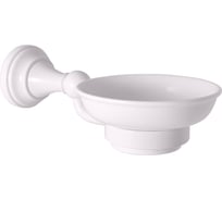 Мыльница RavSlezak фаянсовая, с настенным держателем, белый MKA0300B