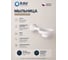 Мыльница RavSlezak фаянсовая, с настенным держателем, белый MKA0300B 2