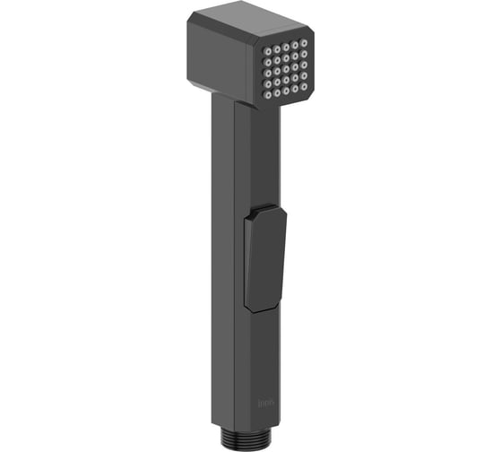 Гигиеническая лейка IDDIS Axes черная, матовая AXE1F1Bi20
