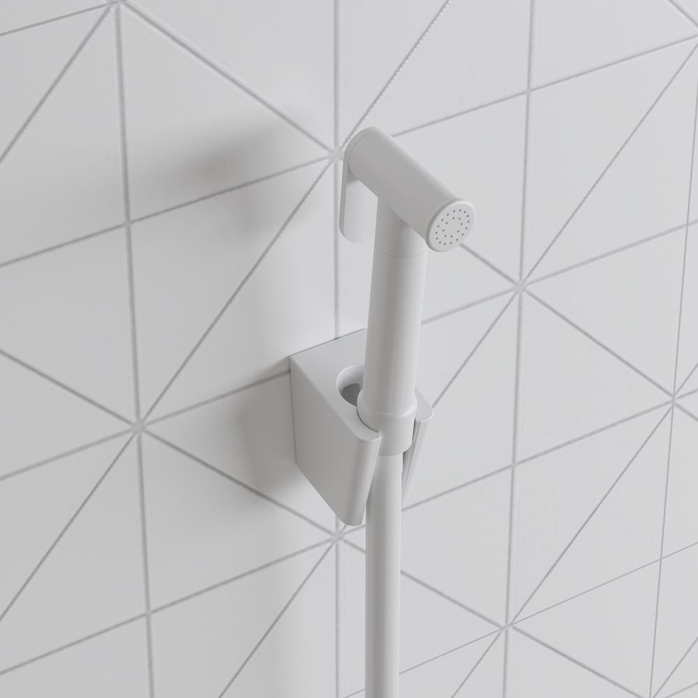 Гигиеническая лейка IDDIS белая, матовая, латунь 020WB0Gi20 - выгодная ...