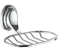 Мыльница с держателем FASHUN хром A1502-1