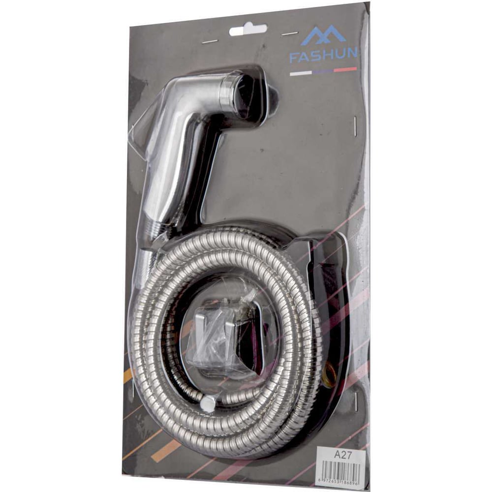 Комплект FASHUN гигиеническая лейка, шланг, держатель для лейки, латунь ...