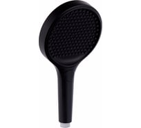 Ручная душевая лейка FASHUN круглая, черная, ABS-пластик, D=133 мм, 3 режима A011-7