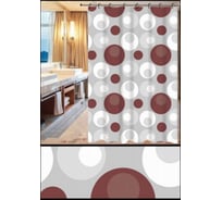 Занавеска FASHUN Peva/Полиэтилен 180cm/180cm рисунок A8809