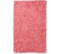 Коврик для ванной комнаты "Макароны" 70x140 см розовый AquaDomer Pink70140
