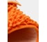 Коврик для ванной комнаты "Макароны", 70x140 см оранжевый AquaDomer Orange70140 4