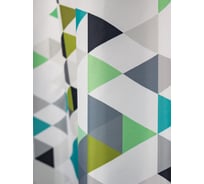 Штора Bath Plus 180x180 д/в triangular sublimation multi ch-21257/1