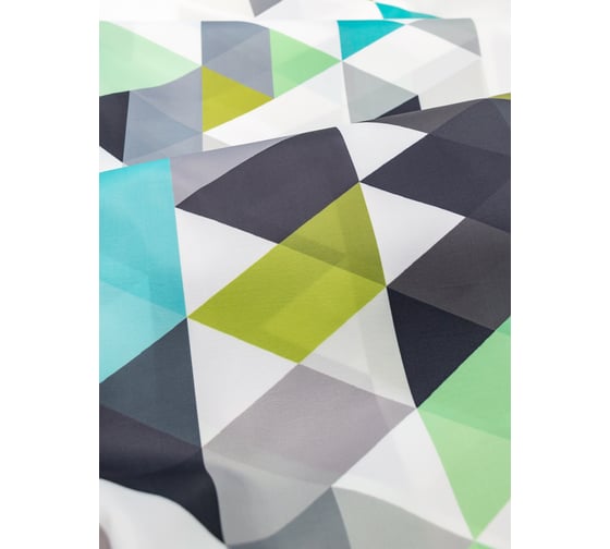 Штора Bath Plus 180x180 д/в triangular sublimation multi ch-21257/1