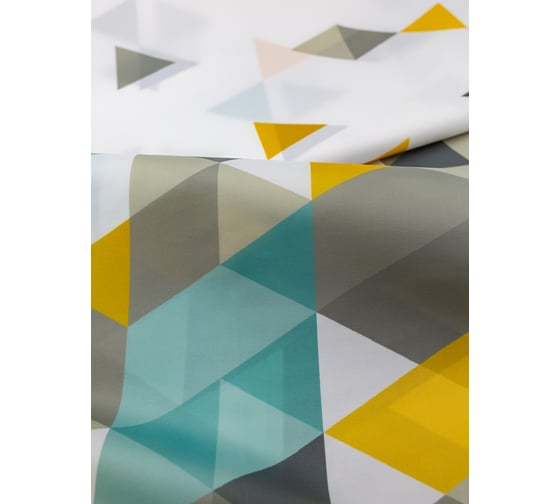 Штора Bath Plus д/в 180x180 triangular sublimation ii ch-21329