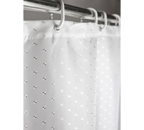 Штора Bath Plus 180x200 dobby star SK-01