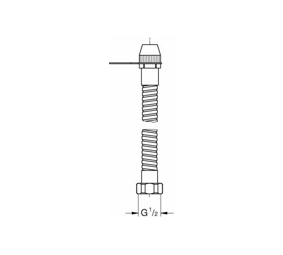 Скомбинированный душевой гарнитур Grohe Relexa 27102000