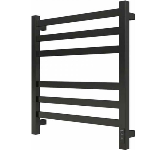 Электрический полотенцесушитель GROIS с/т bruno gr-121 500/600 п6 ral9005 u черный матовый GR-121 50/60 П6 9005 U