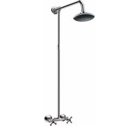 Душевая стойка OUTE для ванны и душевой кабины со смесителем и тропическим душем, хром T9704