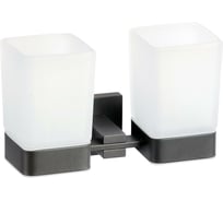 Держатель двух стаканов Savol s-06568q графит 23998